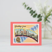 Carte Postale Salutations De Beantown Boston (Debout devant)