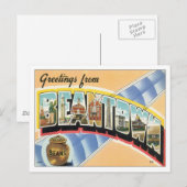 Carte Postale Salutations De Beantown Boston (Devant / Derrière)