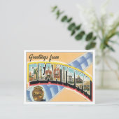 Carte Postale Salutations De Beantown Boston (Debout devant)