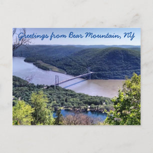 Carte Postale Salutations de Bear Mountain