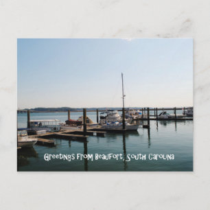 Carte Postale Salutations de Beaufort, SC