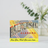 Carte Postale Salutations de Birmingham (Debout devant)