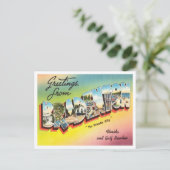 Carte Postale Salutations de Bradenton, Florida et Gulf Travel (Debout devant)