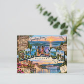 Carte Postale Salutations de Branson Missouri (Debout devant)