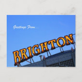 Carte Postale Salutations de BRIGHTON (Devant)