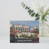 Carte Postale Salutations de Bristol Harbourside Houses (Debout devant)