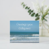 Carte Postale Salutations de Californie (Debout devant)