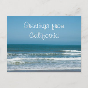Carte Postale Salutations de Californie