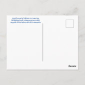 Carte Postale Salutations de Californie : Père Noël Barbara Post (Dos)