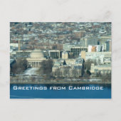 Carte Postale Salutations de Cambridge (Devant)
