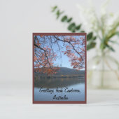 Carte Postale Salutations de Canberra, Australie (Debout devant)