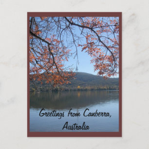 Carte Postale Salutations de Canberra, Australie