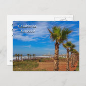 Carte Postale Salutations de Casablanca Maroc (Devant / Derrière)
