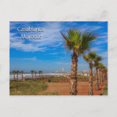 Carte Postale Salutations de Casablanca Maroc (Devant)