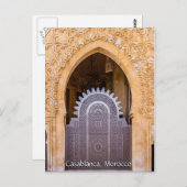 Carte Postale Salutations de Casablanca Maroc (Devant / Derrière)