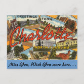 Carte Postale Salutations de Charlotte (Devant)