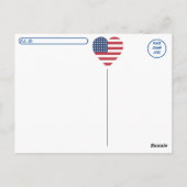 Carte Postale Salutations de chats du poste-poste américain (Dos)