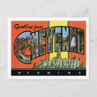 Salutations de Cheyenne Wyoming US City
