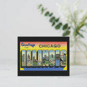 Carte Postale Salutations de Chicago Illinois (Debout devant)