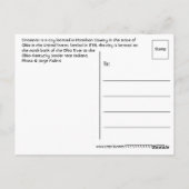 Carte Postale Salutations de Cincinnati, Ohio ! (Dos)