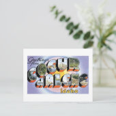 Carte Postale Salutations de Coeur D Alene (Debout devant)