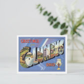 Carte Postale Salutations de Columbus Ohio (Debout devant)