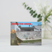 Carte Postale salutations de compton (Debout devant)