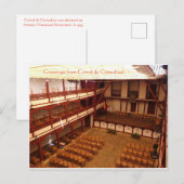 Carte Postale Salutations de Corral de Comedias ! (Devant / Derrière)