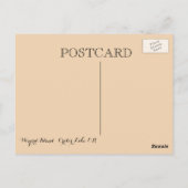 Carte Postale Salutations De Crater Lake (Dos)