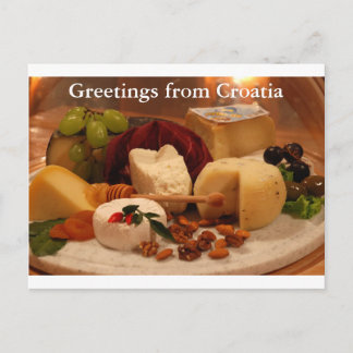 Carte Postale Salutations de Croatie