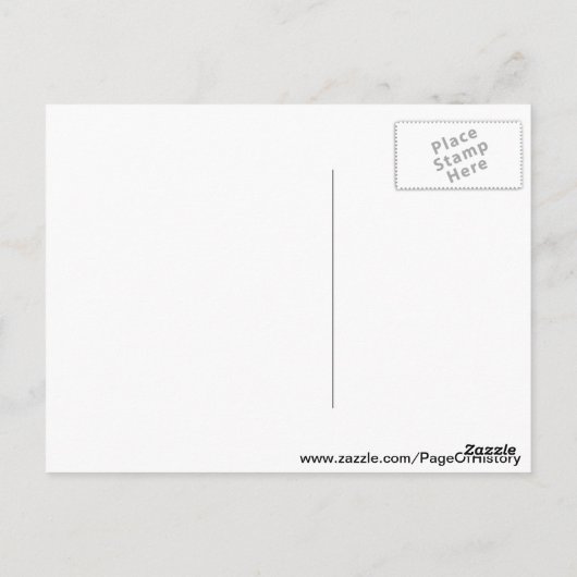 Carte Postale Salutations de DC (Dos)