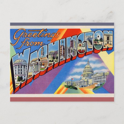 Carte Postale Salutations de DC (Devant)