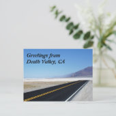 Carte Postale Salutations de Death Valley, CA (Debout devant)