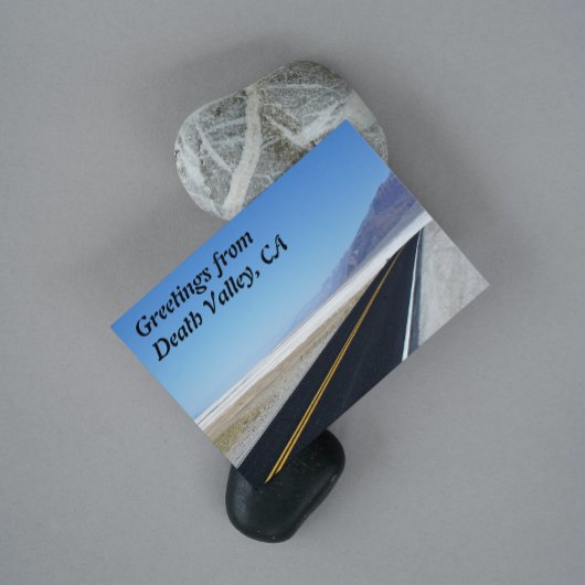 Carte Postale Salutations de Death Valley, CA