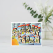 Carte Postale Salutations de Delray Beach, Floride Travel (Debout devant)