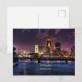 Carte Postale Salutations de Des Moines, Iowa (Devant / Derrière)