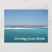 Carte Postale Salutations de Destin (Devant)