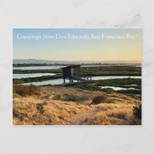 Carte Postale Salutations de Don Edwards San Francisco Bay!