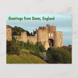 Carte Postale Salutations de Dover, Angleterre, 3