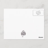 Carte Postale Salutations de Dubaï (Dos)