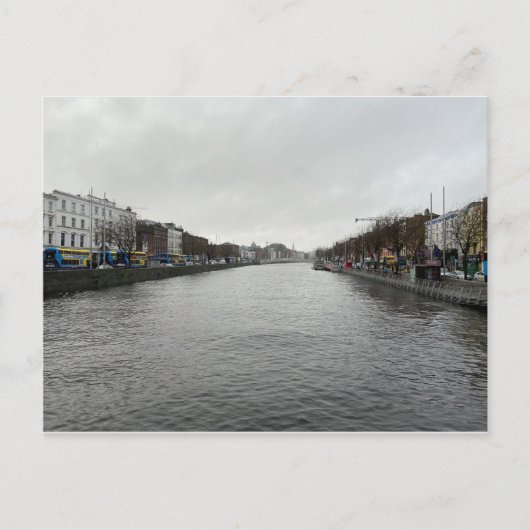 Carte Postale Salutations De Dublin, (Devant)