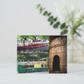 Carte Postale Salutations de Dublin, Irlande (Debout devant)