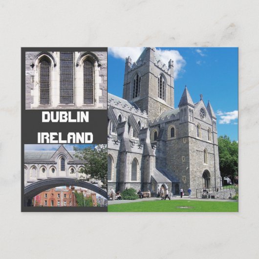 Carte Postale Salutations de Dublin, Irlande (Devant)