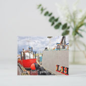 Carte Postale Salutations de Eyemouth (Debout devant)
