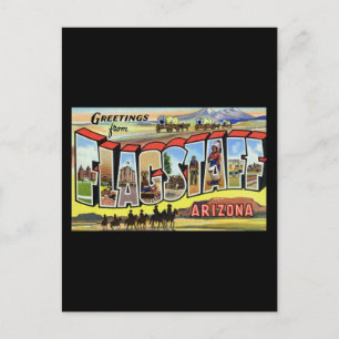Carte Postale Salutations de Flagstaff Arizona