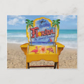 Carte Postale Salutations de Floride (Devant)