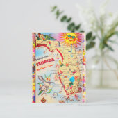 Carte Postale Salutations de Floride (Debout devant)