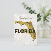Carte Postale Salutations de Floride (Debout devant)