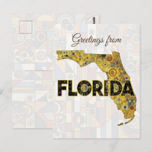 Carte Postale Salutations de Floride