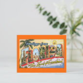 Carte Postale Salutations De Floride (Debout devant)